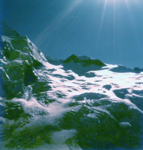 Ice Fall on Grindelwald Glacier on route to Strahlegg Hut