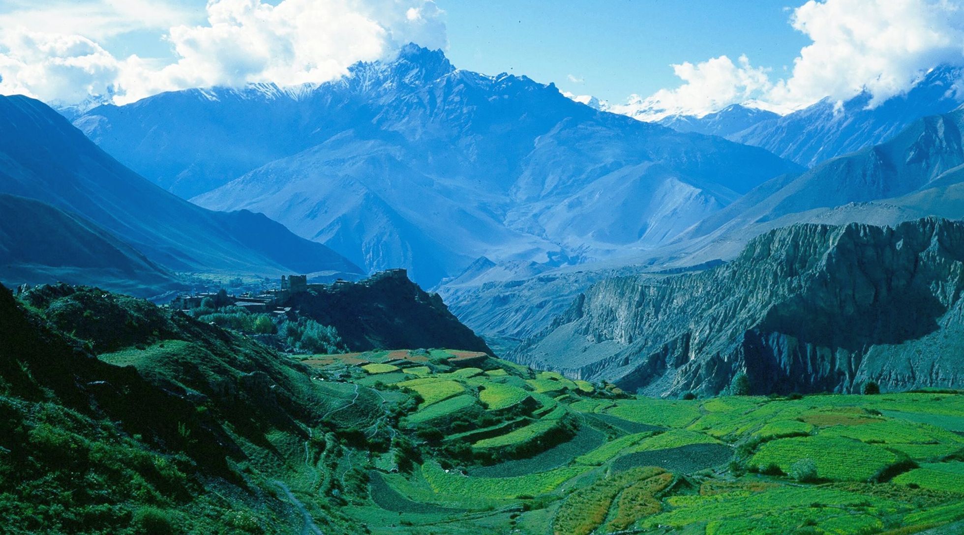 Jarkot / Jaricot Village below Muktinath