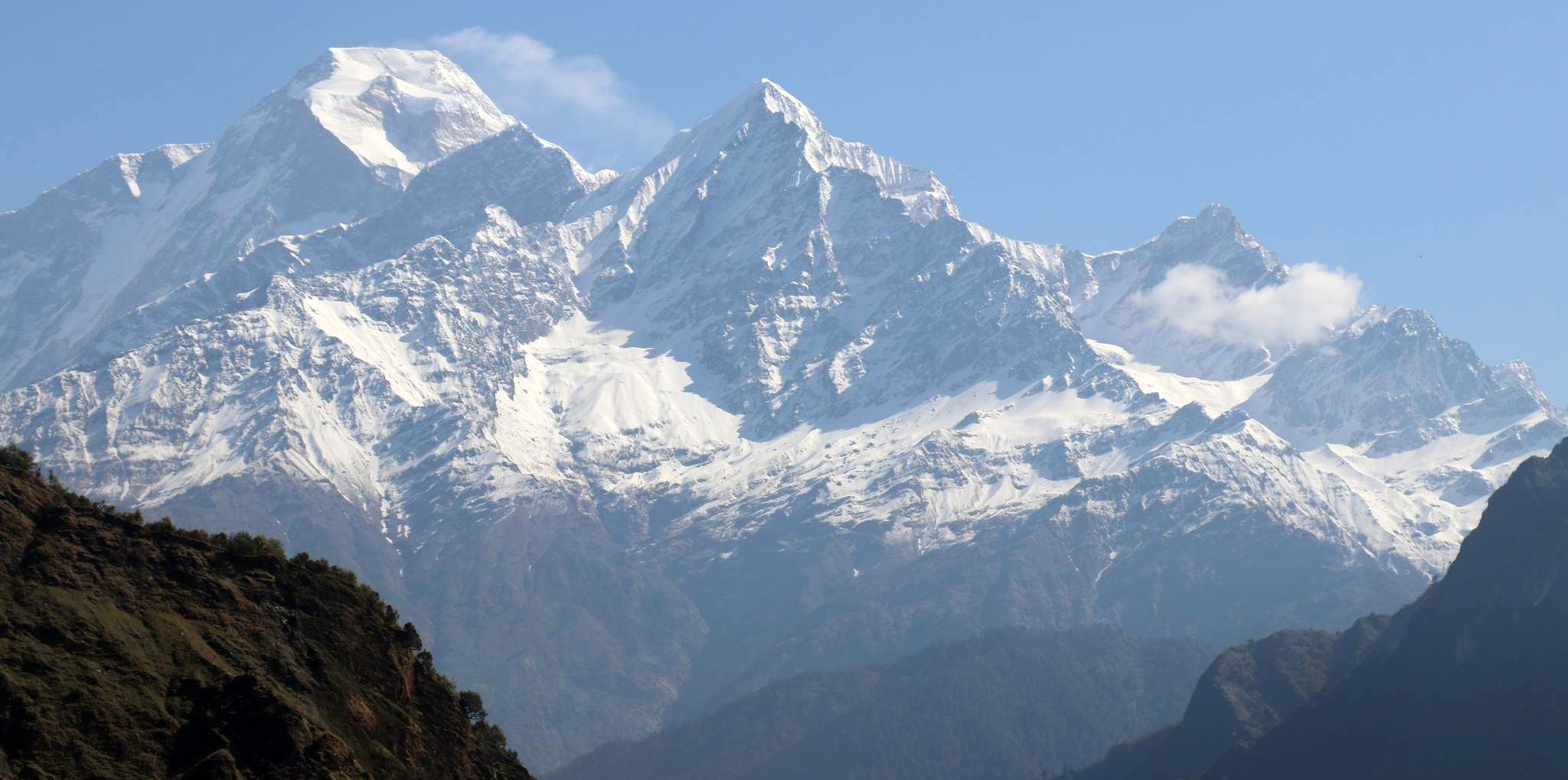 Mt. Dhaulagiri I and Manapati