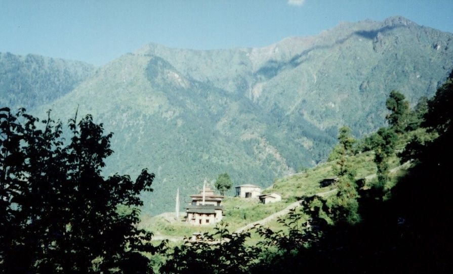 Bakong Gompa ( Bakang / Bakhang / Bakangghyang / Bhakhani ) in the Helambu District