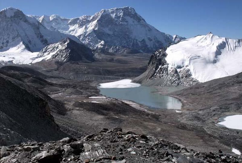 Hongu Panch Pokhari from Amphu Labtse