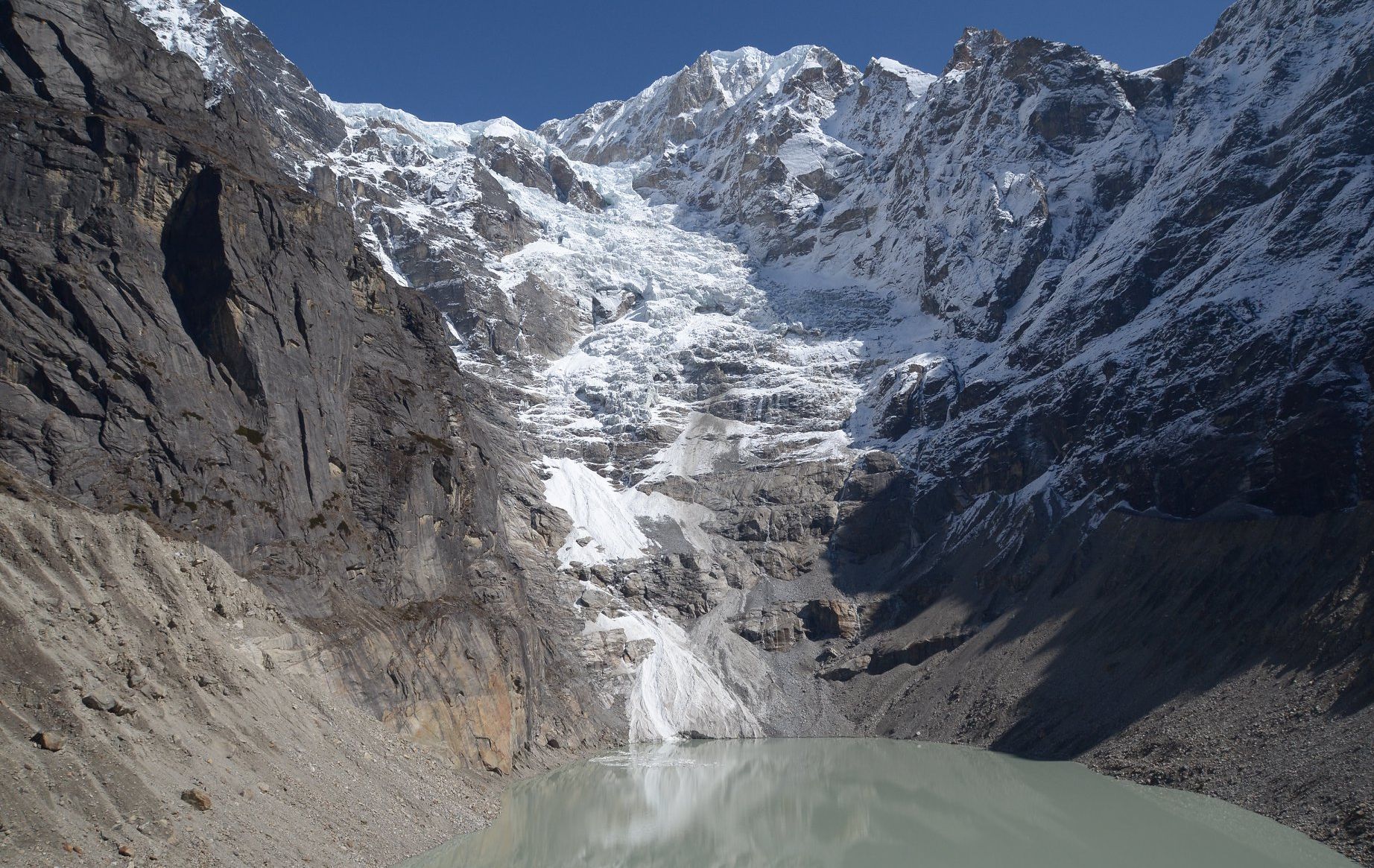 Sabai Tsho Glacier Lake above Tangnag