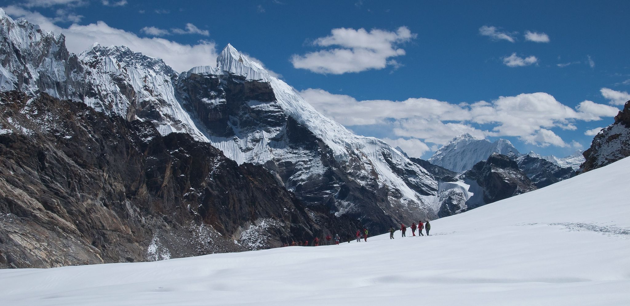 Lobuje Peak from Cho La