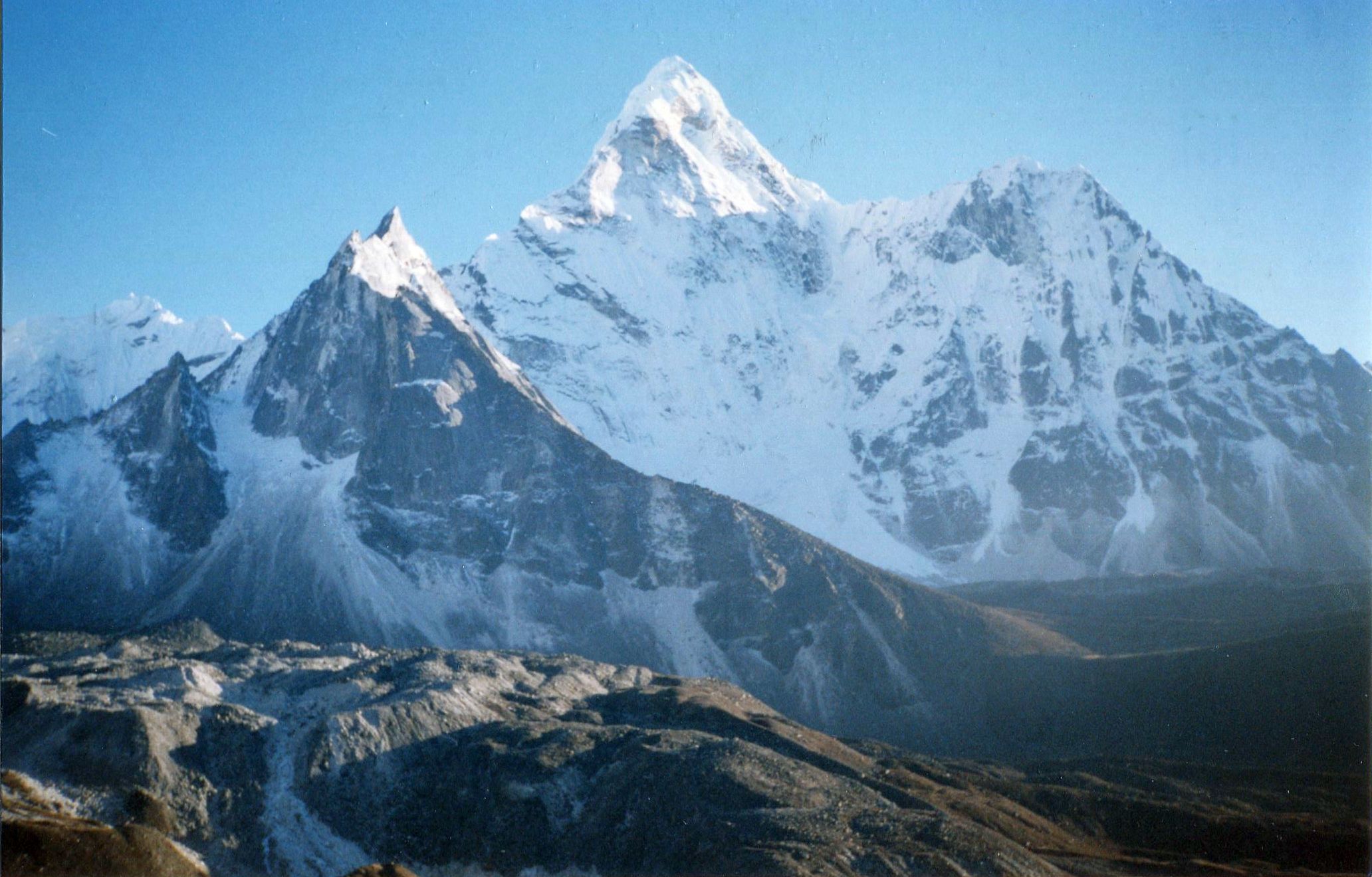 Ama Dablam above the Chhukung Valley