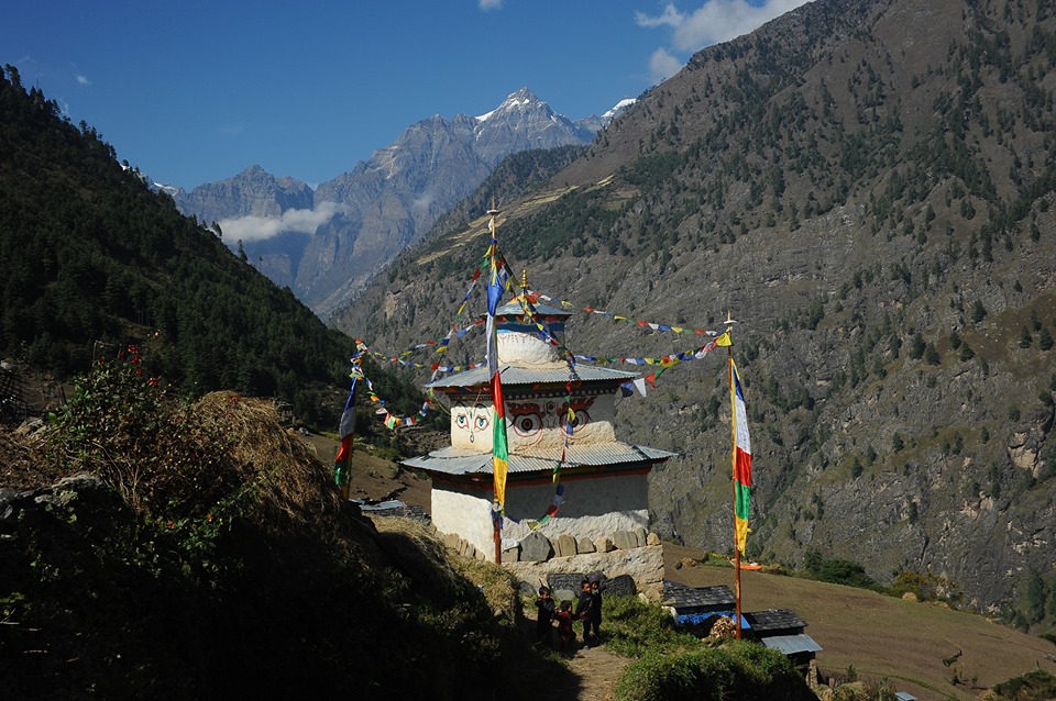 Ngyak Village in the Buri Gandaki River Valley