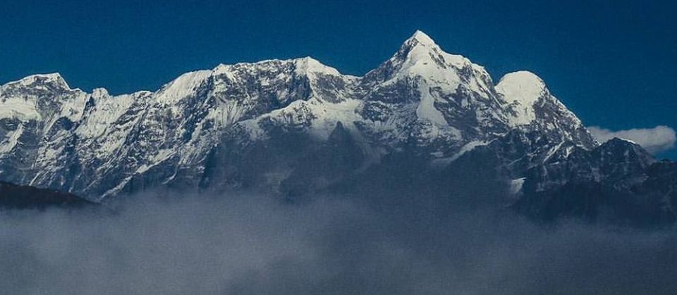 Aerial view of Mount Numbur ( 6959m )