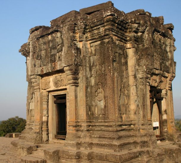 Phnom Bakheng Temple at Siem Reap in northern Cambodia