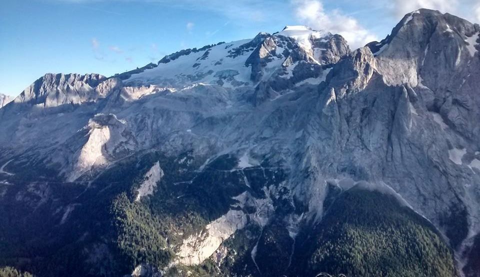 Marmolada in the Italian Dolomites