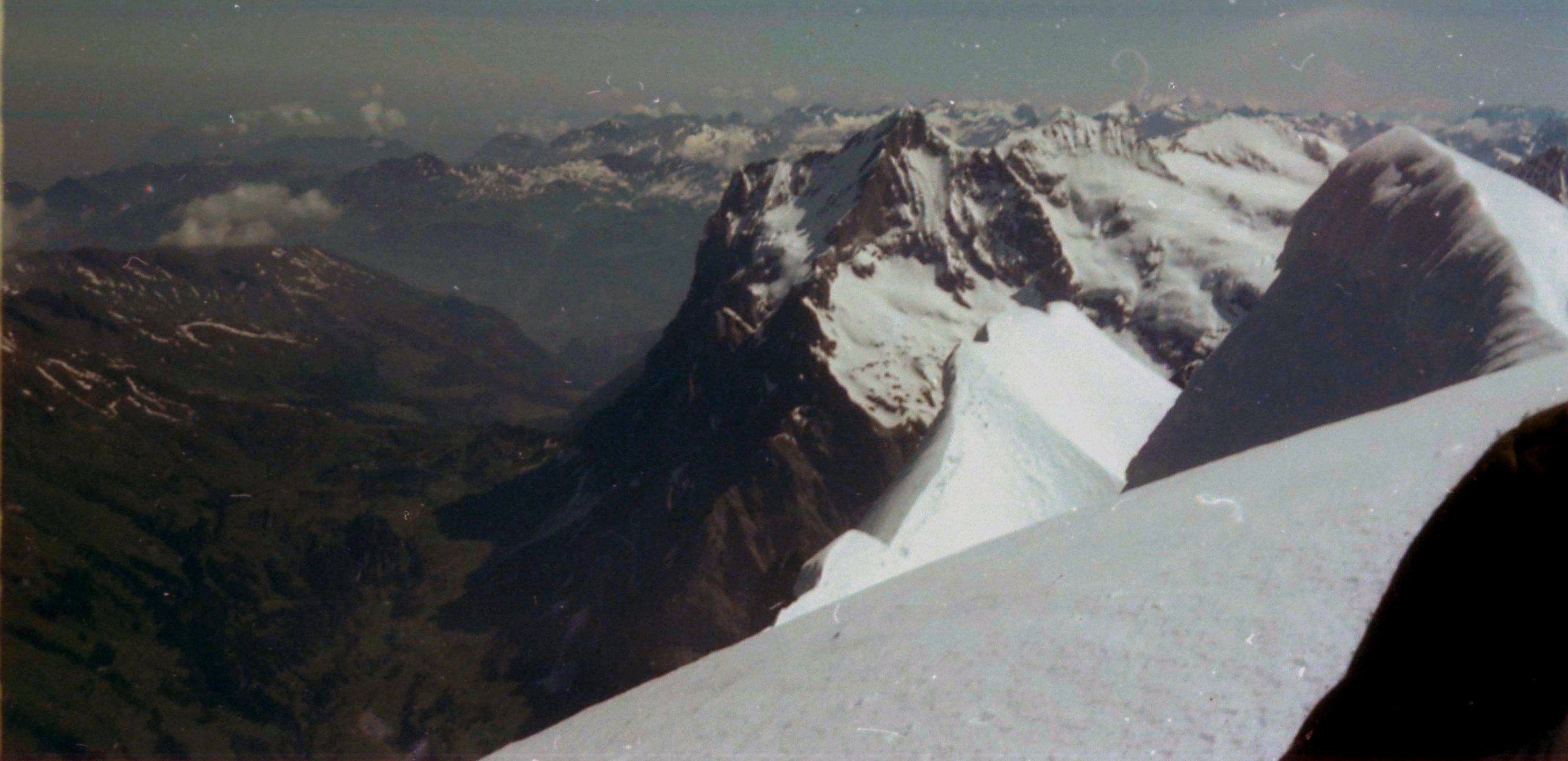 Wetterhorn from Eiger