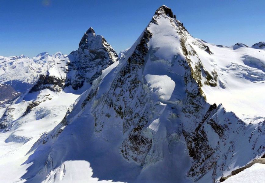 Dent d'Herens and Il Cervino ( Matterhorn )