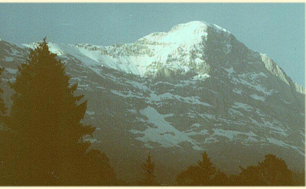 Eiger North Face from Grindelwald