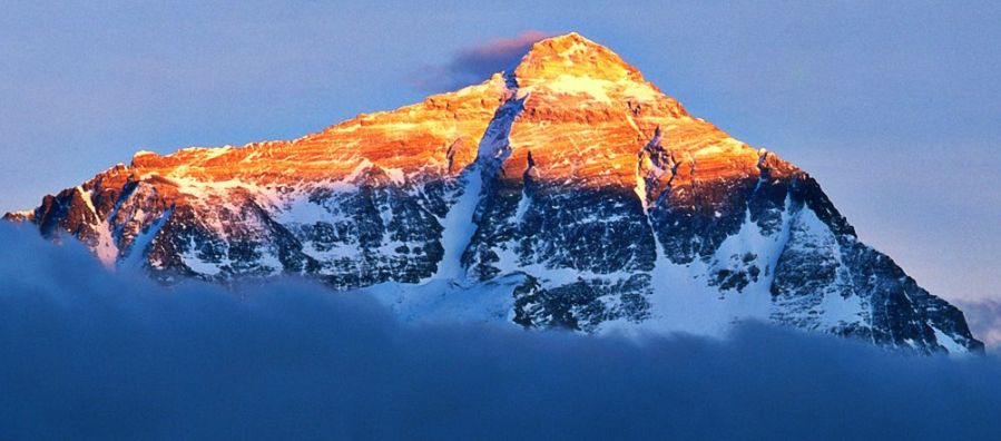 Sunset on Everest - North Side