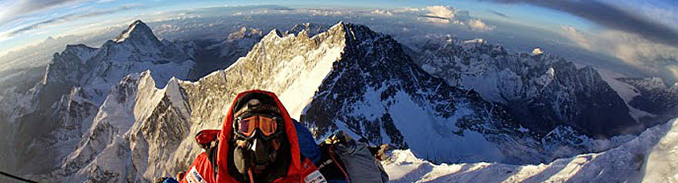 View from Mount Everest