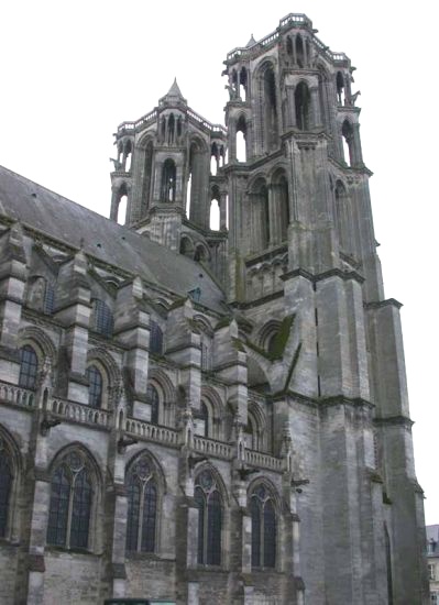 The cathedral of Notre-Dame of Laon in France