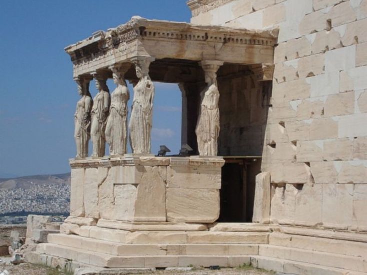 The Erechtheion in Athens