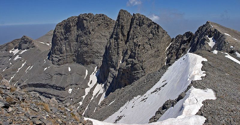 Summits of Mount Olympus