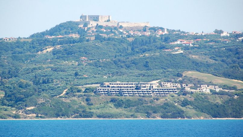 Chlemoutsi Castle on the Peloponnese