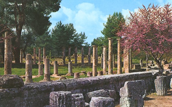 Temple Ruins at Olympia