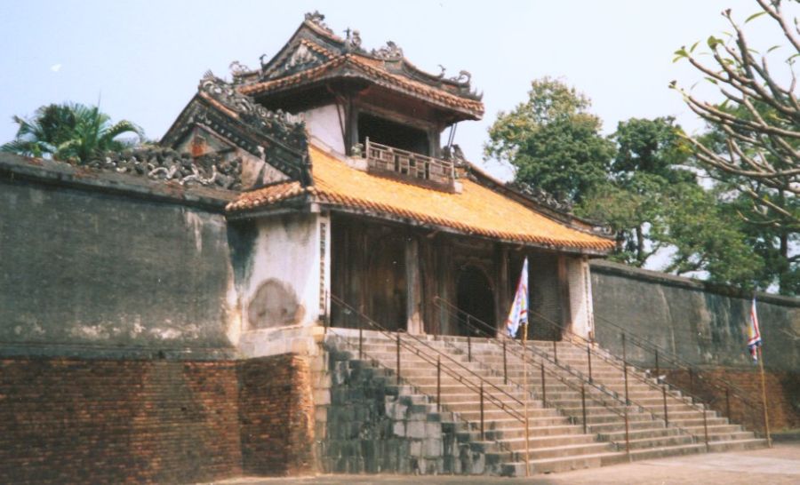 Pagoda at Tomb of Tu Duc on Perfume River Tour in Hue