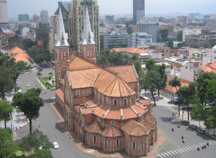 Notre Dame Cathedral in Saigon ( Ho Chi Minh City )