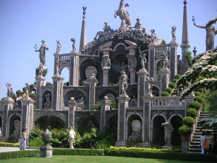 Isola Bella in Lake Maggiore in Italy