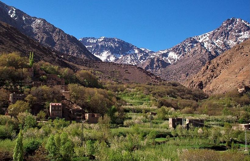 Imlil Village in the High Atlas