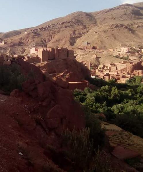 Draa Valley on route from Quarzazate to Zagora in the sub-sahara