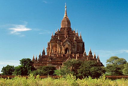 Htilominio Pahto in Bagan in central Myanmar / Burma