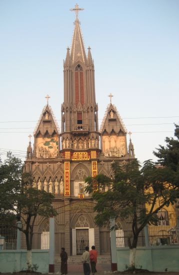 St. Joseph's Catholic Church in Mandalay in northern Myanmar / Burma