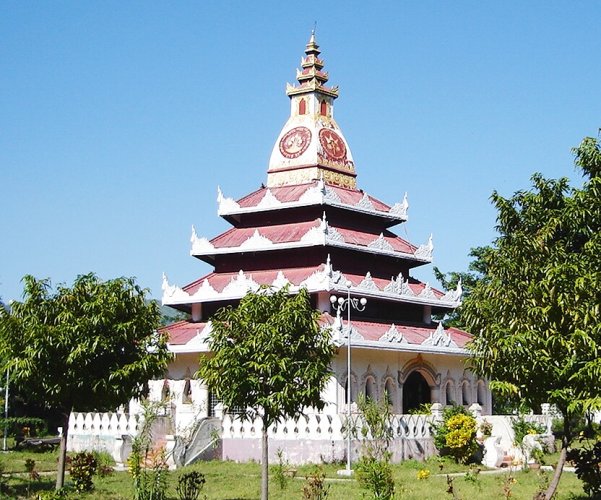 Malmi Paya at ancient city of Mingun