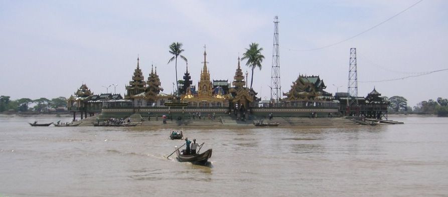 Yele Paya at Kyauktan in Myanmar ( Burma )