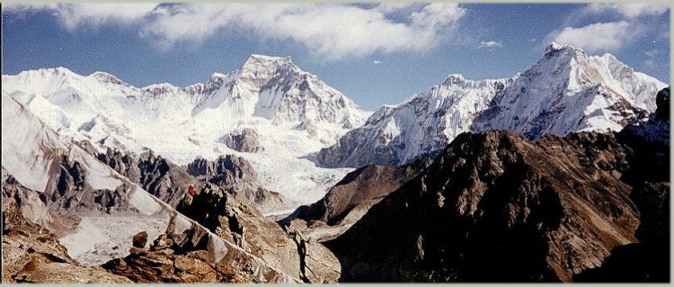 Gyachung Kang from Gokyo Ri