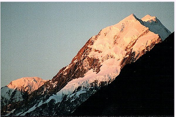 Mt. Cook sunset