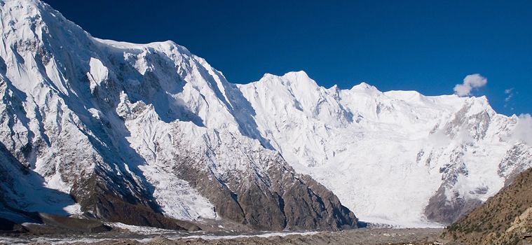 The Seven Thousanders - Batura ( 7794m ) in the Karakorum Mountains of Pakistan