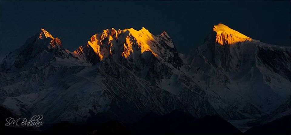 The Seven Thousanders - Spantik ( 7027m ) from Rakaposhi Base Camp