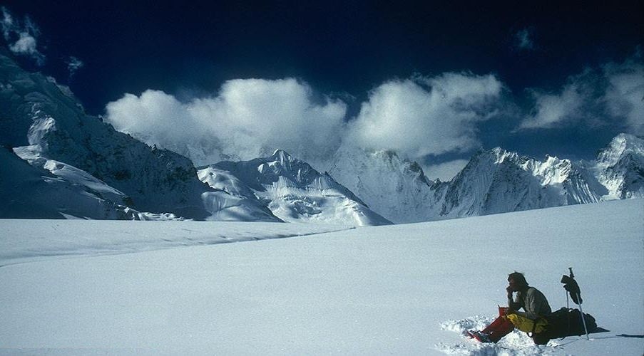 Snow Lake in the Pakistan Karakoram