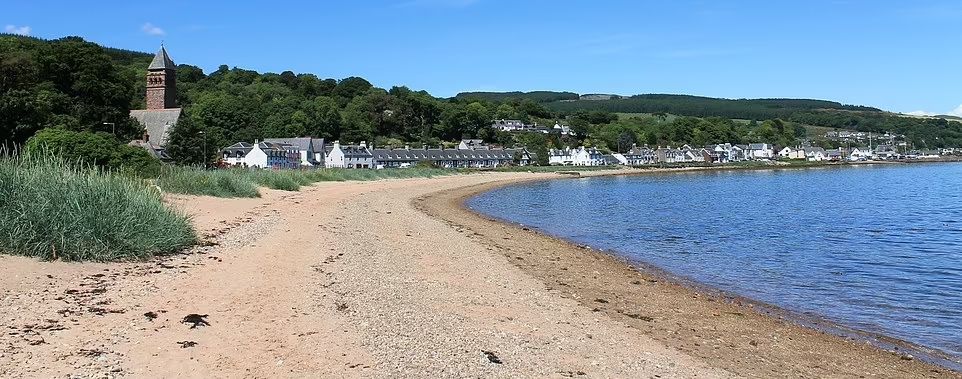 Lamlash Bay on the Island of Arran