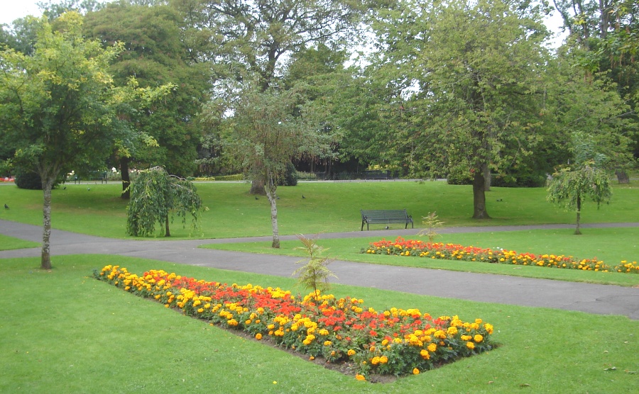 Flower Beds in Alexandra Park