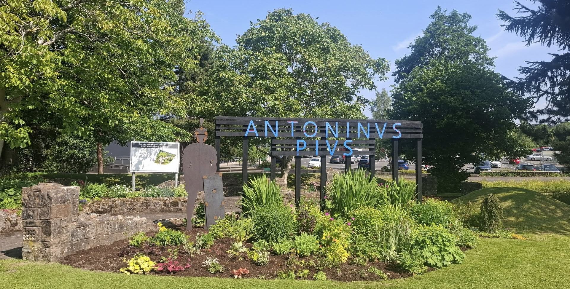 Antonine Garden in Milngavie