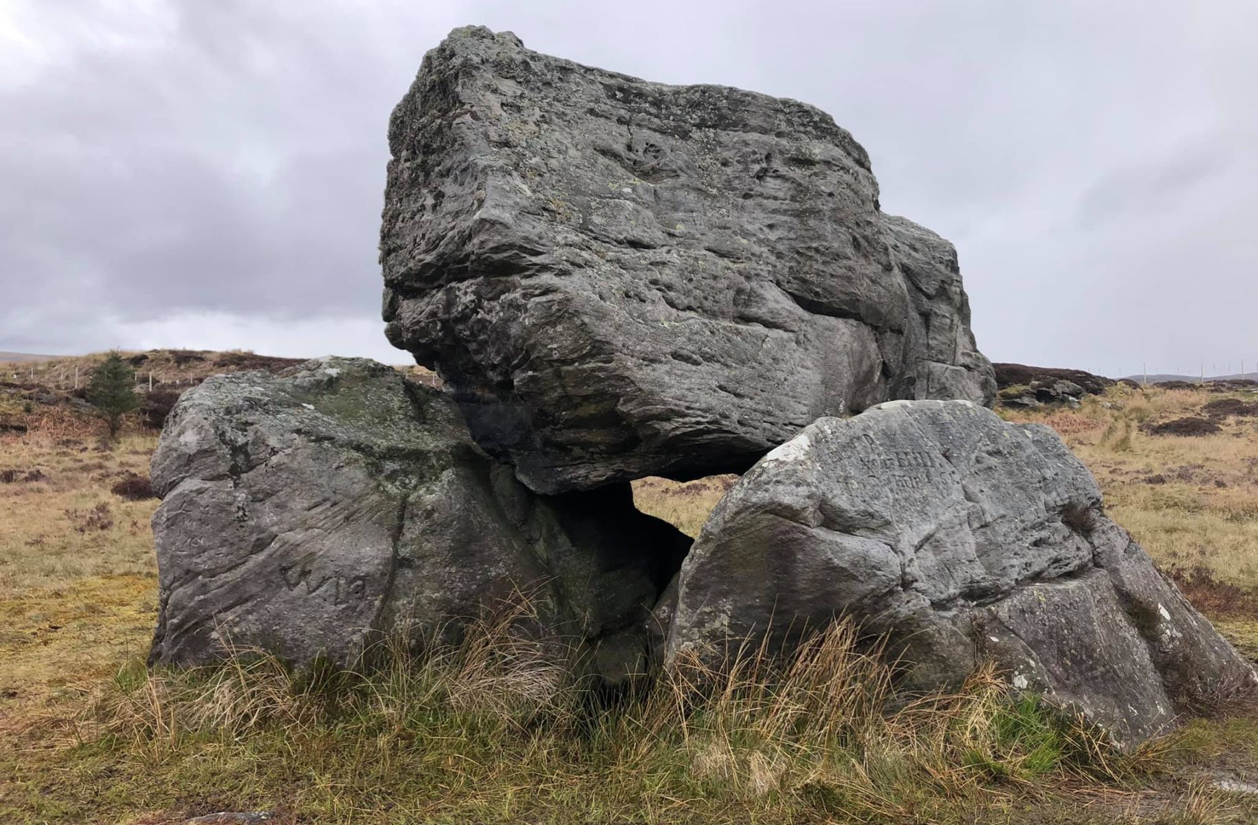 The " Auld Wives Lifts " on Craigmaddie Moor