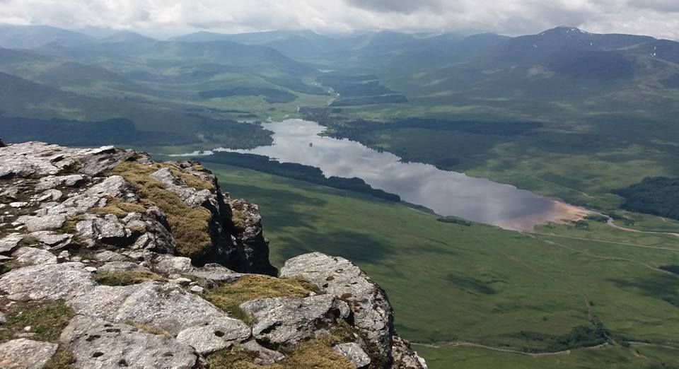 Loch Tulla from Beinn Achaladair