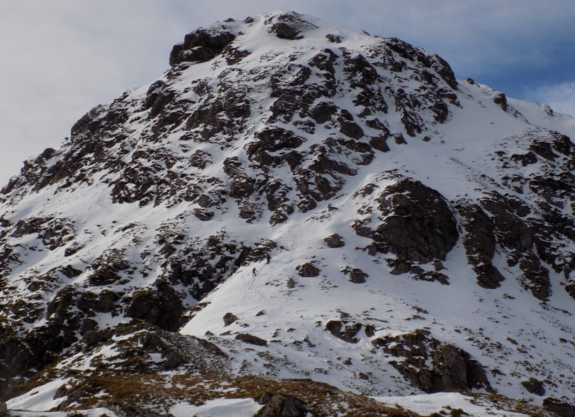 Summit slopes of Beinn an Lochain in the Southern Highlands of Scotland