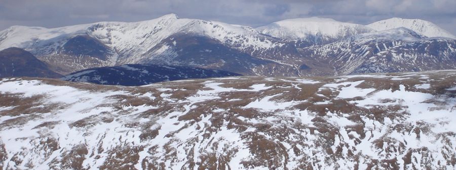 Munros to North of Beinn Chuirn