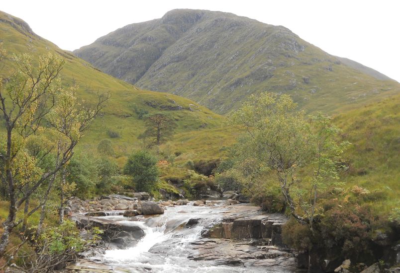 Aonach Mor above the Allt a'Chaorainn