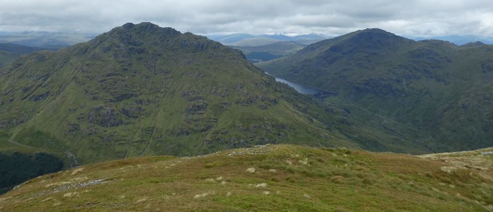 Ben Vane and Ben Vorlich from Beinn Narnain