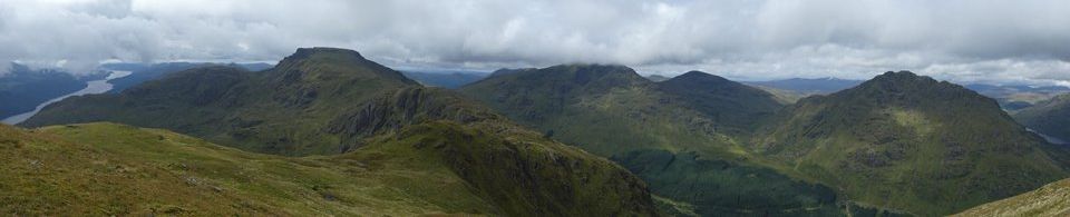 Beinn Narnain, Ben Arthur ( The Cobbler ) and Ben Vane