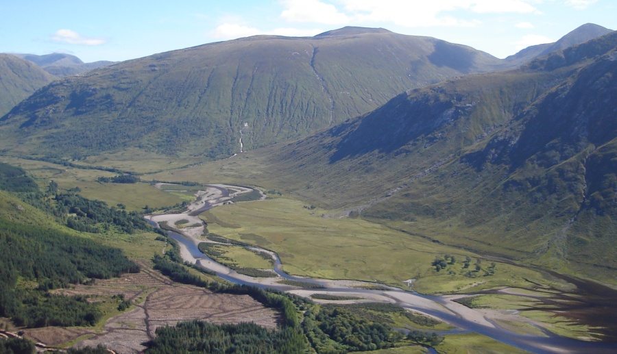 Stob Coire' an Albannaich from Beinn Trilleachan