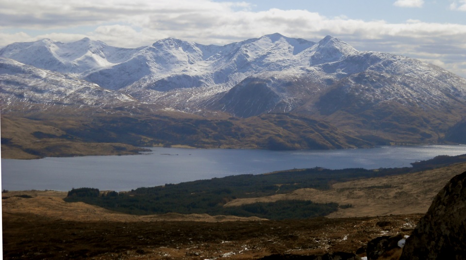 Ben Cruachan above Loch Etive from the Corbett Creach Bheinn