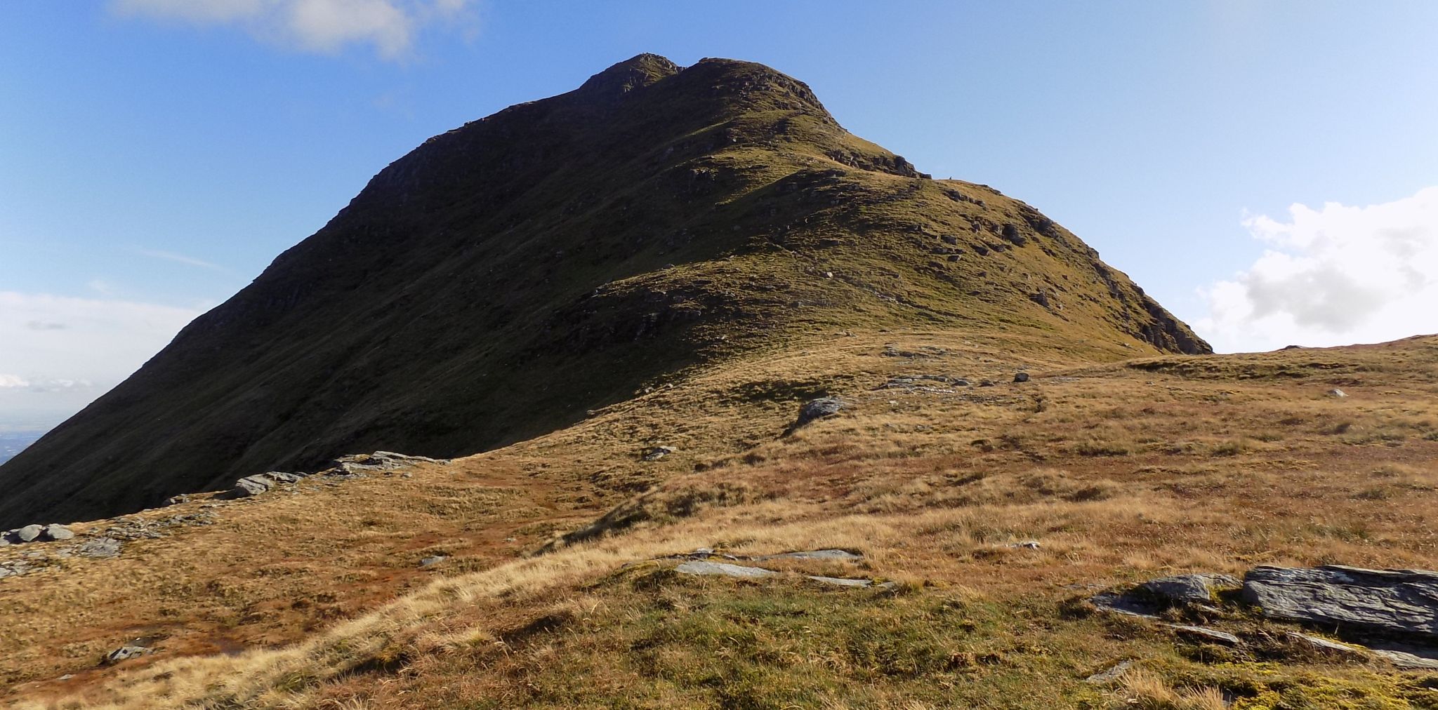 NW ridge on descent to Ptarmigan from Ben Lomond