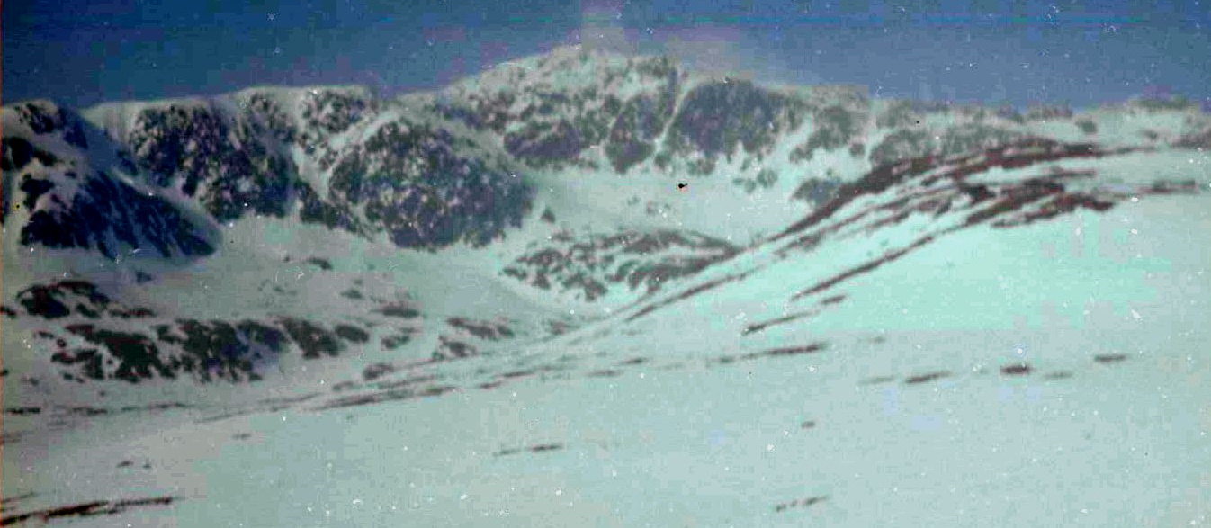 Carn Mor Dearg on ascent of Ben Nevis